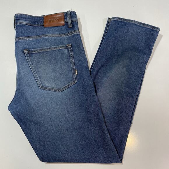 Hugo Boss Men's Jeans Delaware ORGANIC COTTON Tag Sz 34/32 Stretch Sz 38x32 - Picture 1 of 12